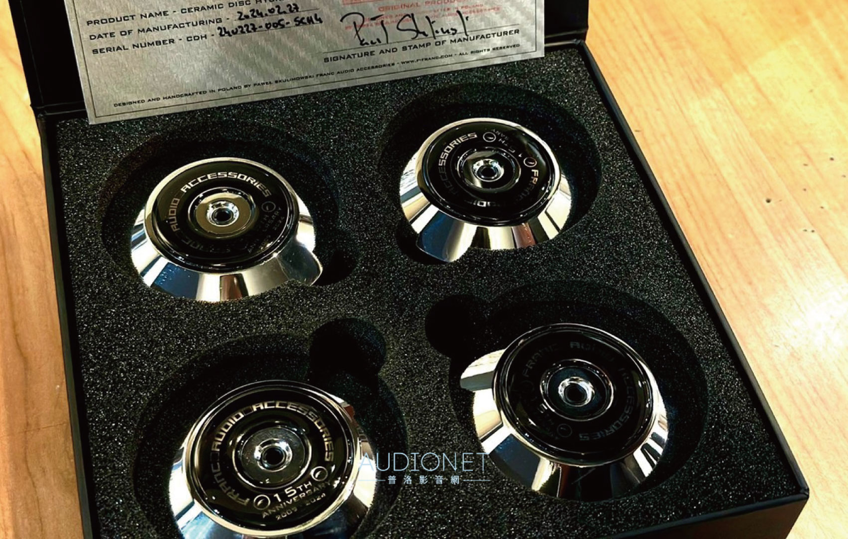 Franc Audio 15th紀念音響墊